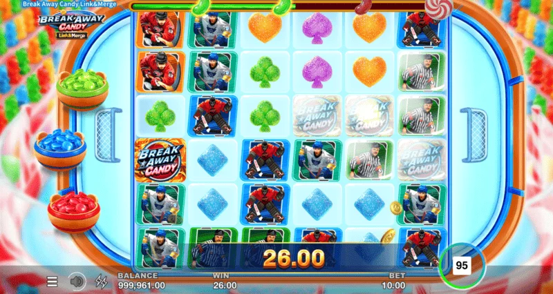 Break Away Candy - बढ़ते Multiplier Trail के साथ Free Spins शुरू करना